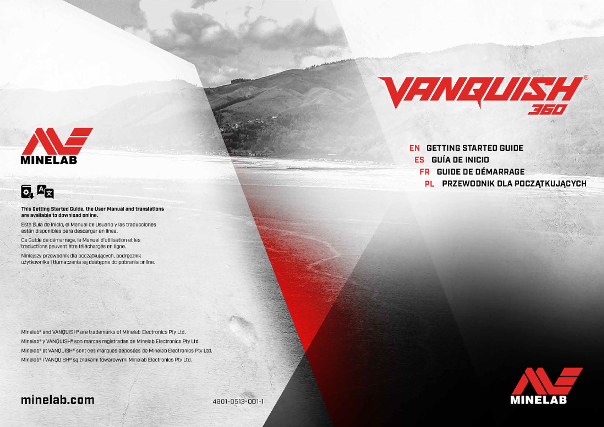 Minelab Vanquish 360 Digital Getting Start Guide