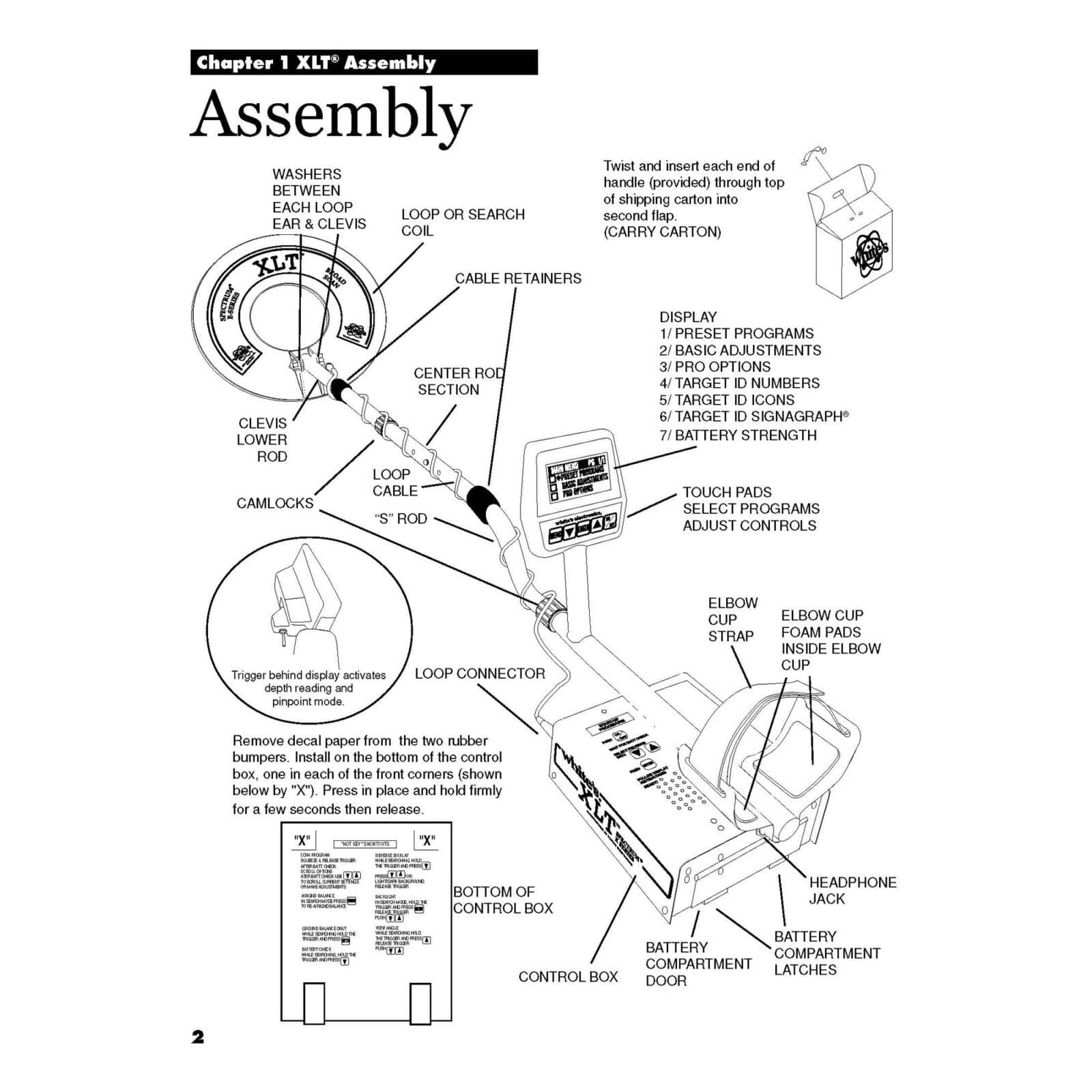 Whites Spectrum XLT Instruction Manual Digital