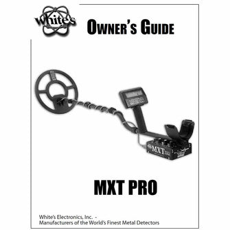 Whites MXT Pro Instruction Manual Digital