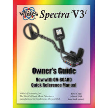 Whites Spectra V3i Instruction Manual Digital