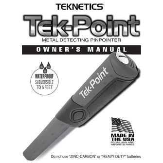 Teknetics Tek-Point Instruction Manual Digital