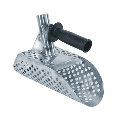 Dune Scoops Poseidon 10 x 5" Stainless Metal Detector Sand Scoop Round Holes