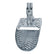 Dune Scoops Poseidon 10 x 5" Stainless Metal Detector Sand Scoop Round Holes