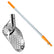 Stingray stainless steel sand scoop detail showing steel thickness and build quality