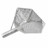 Close-up view of Dune Anaconda 10mm hexagon hole pattern for coin retention