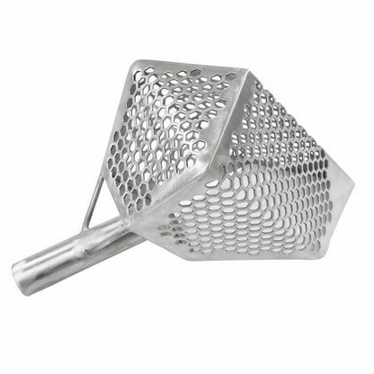 Close-up view of Dune Anaconda 10mm hexagon hole pattern for coin retention