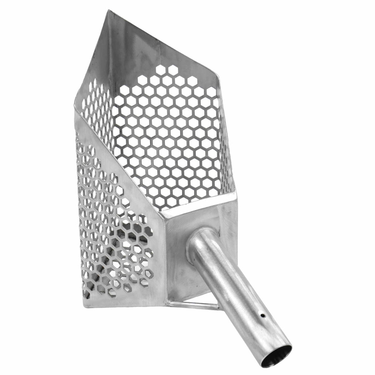 Dune Anaconda 11x6.5 inch stainless steel sand scoop full product view