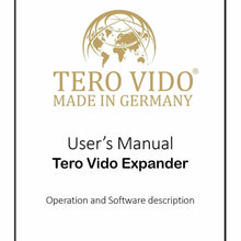 Tero Vido Expander Instruction Manual Digital