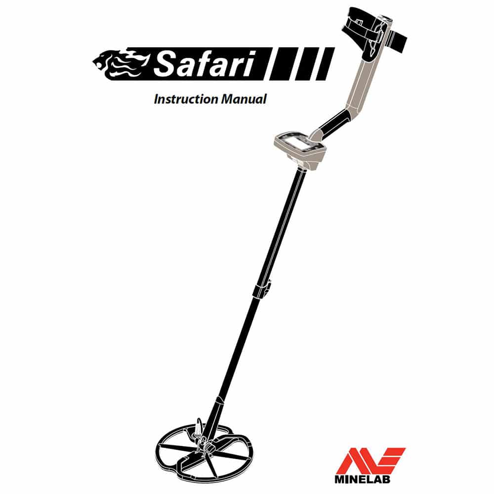 Minelab Safari Instruction Manual Digital