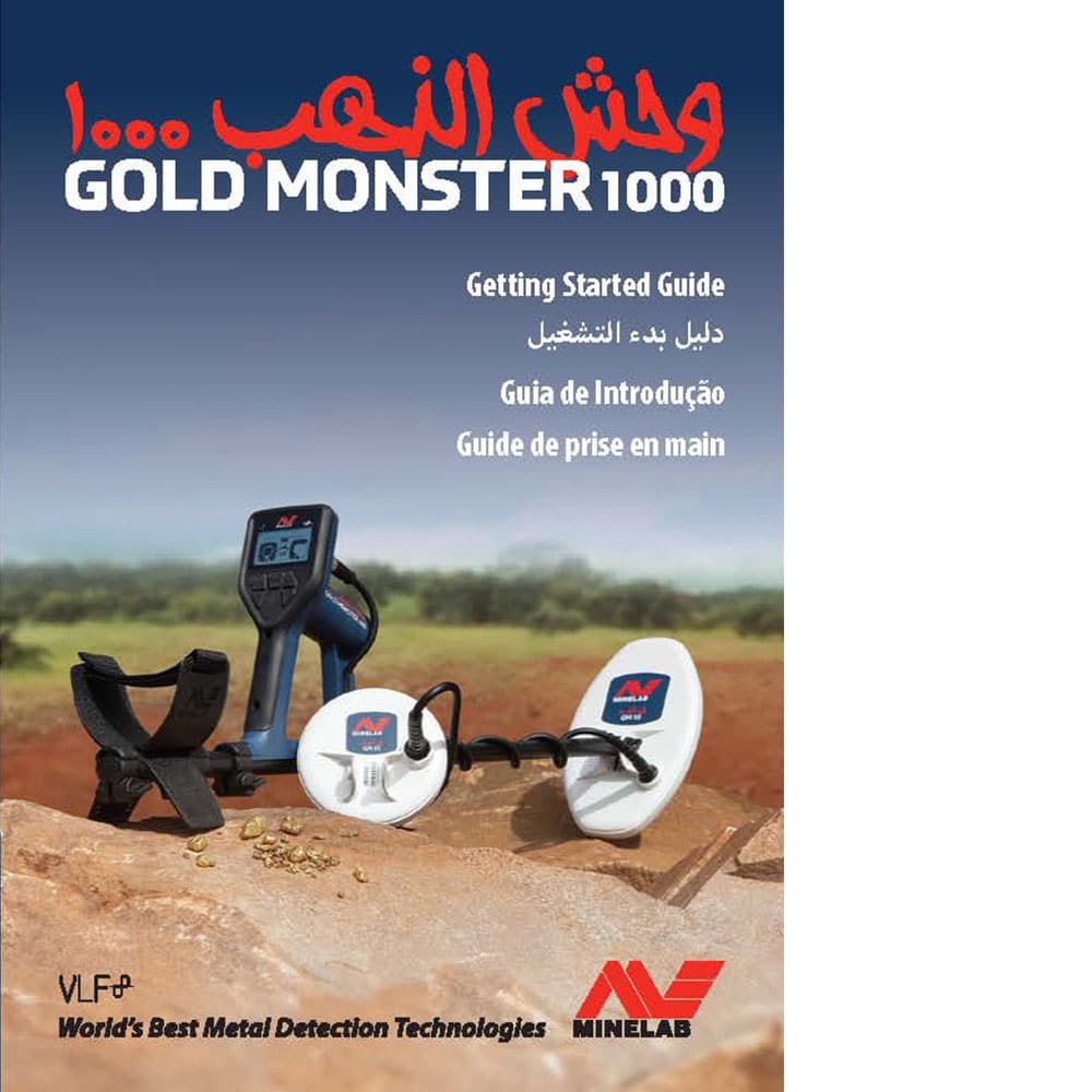 Minelab Gold Monster 1000 Getting Started Guide Digital