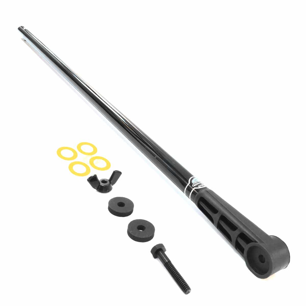 Anderson 24-inch black carbon fiber lower rod for Minelab X-TERRA detectors