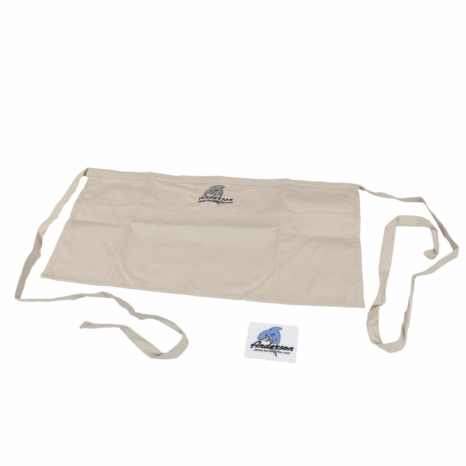 Anderson Metal Detector Heavy Duty Cotton Apron with 3 Compartments