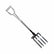 King of Spades digging fork showing D-handle grip and overall construction