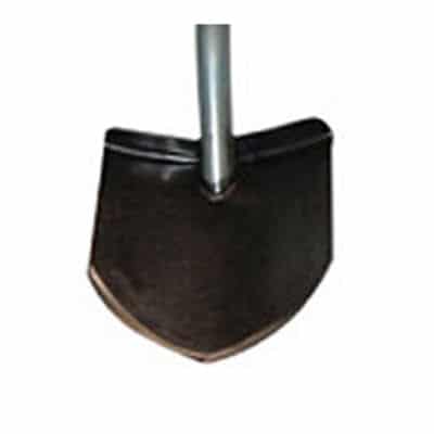 King of Spades D Handle Shovel, 11" Round Edge