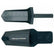 Nokta Standard Digger with black polymer handle and leather belt holster