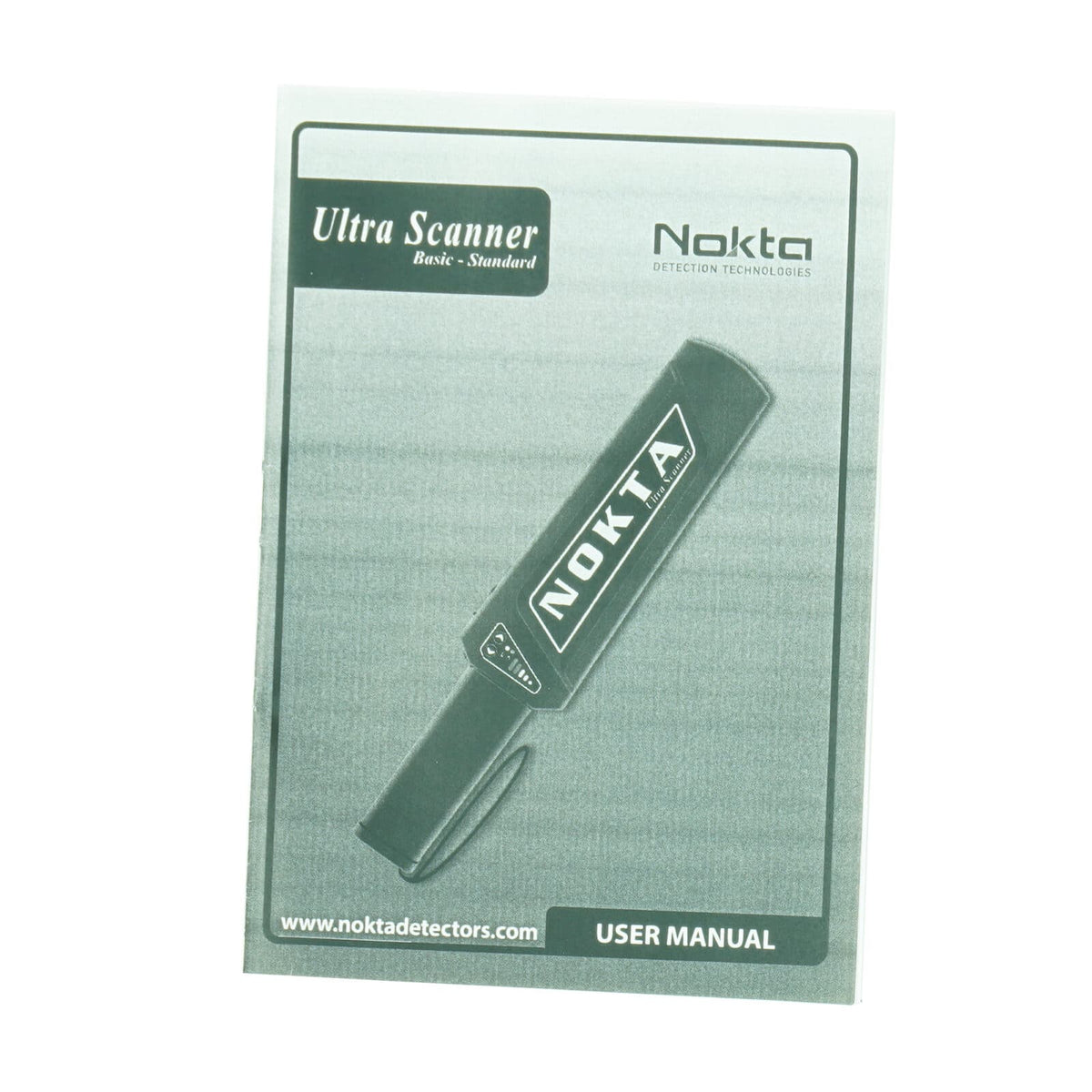 Nokta Ultra Scanner Pro user manual and warranty certificate documentation