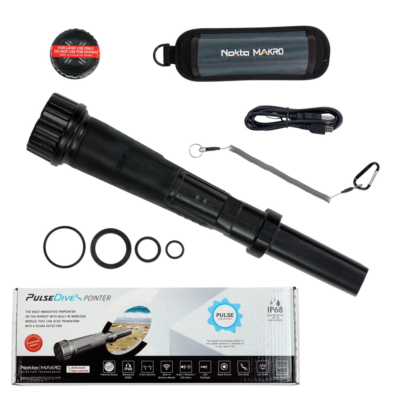 Nokta PulseDive Pinpointer - Black (Open Box)