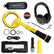 Nokta PulseDive yellow scuba detector and pinpointer bundle with wireless headphones