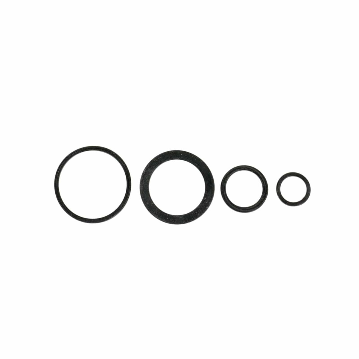 A set of four rubber gaskets for the Nokta PulseDive metal detector