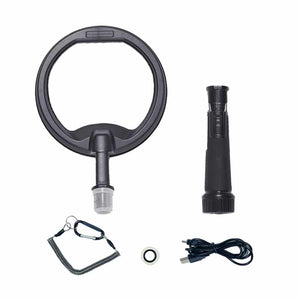 Nokta Makro Black PulseDive Scuba Metal Detector with 8" Coil