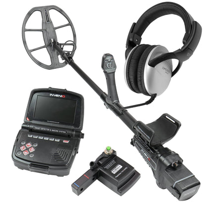 Nokta Invenio Standard Pack complete metal detector system with control pod, headphones and battery 