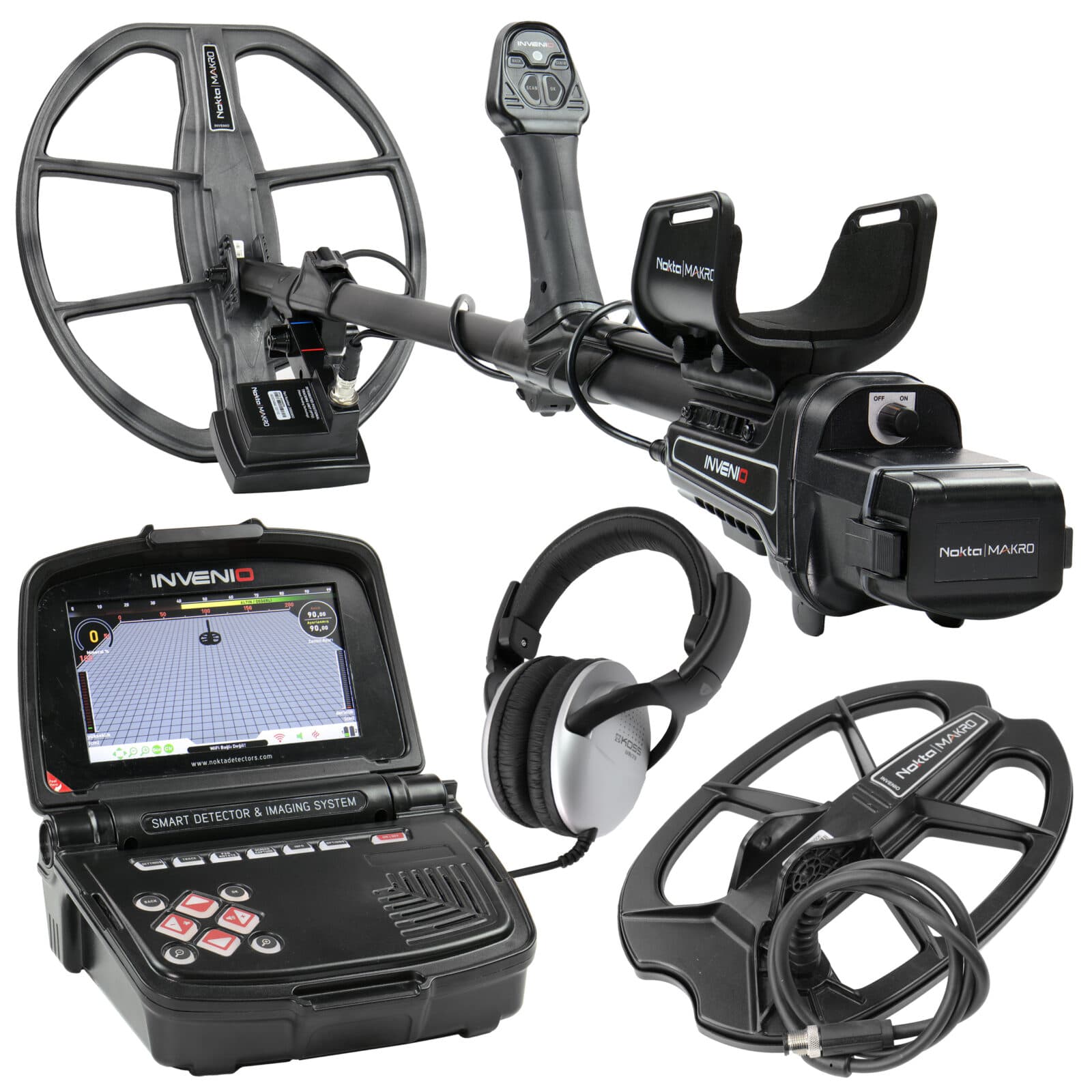 Nokta Invenio Standard Pack Smart Metal Detector and 3D Imaging System