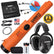 Garrett Pro-Pointer AT Z-Lynk kit contents with pinpointer, retail box, holster, 9V battery, and 2-year warranty badge