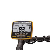 Garrett ACE APEX display in US Coins mode showing target ID 83 and depth indicator