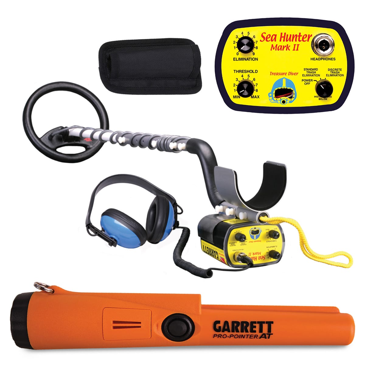 Garrett Sea Hunter Mark II Underwater Metal Detector with AT Pro-Pointer