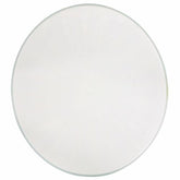 White coil cover for Minelab GPZ 7000 14 inch search coil shown from above