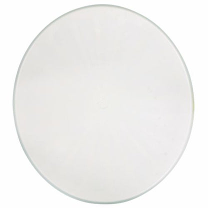 White coil cover for Minelab GPZ 7000 14 inch search coil shown from above