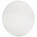 White coil cover for Minelab GPZ 7000 14 inch search coil shown from above