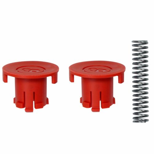 Minelab Go-Find red locking buttons and spring replacement kit components