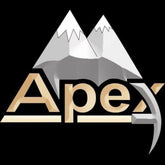 Close-up view of Apex Weasel pick steel head showing 10x3.5 inch dimensions