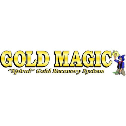 Gold Magic 12-10 Spiral Gold Panning Machine Kit with 12V Battery
