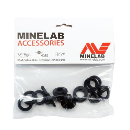 Minelab GPZ 7000 coil hardware kit with OEM fasteners and mounting components for field repairs