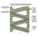 Gold Cube Three Stack Recovery Sluice Separator for Gold Prospecting