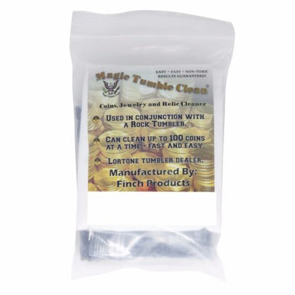 Blue Tumbling Media Silver Cleaning Kit for Coin and Rock Tumblers