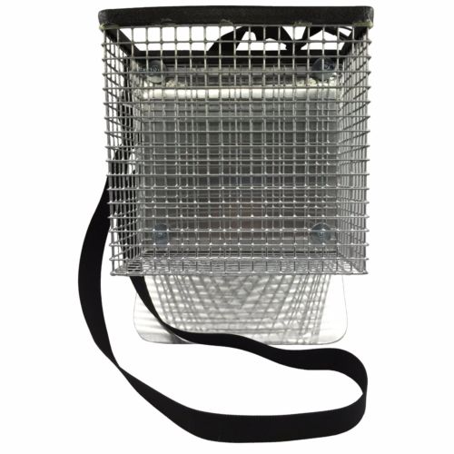 RTG 1/2" Screen Square Side Beach Basket / Belt Sifter