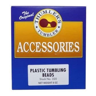 Thumlers Tumbler 8 oz. Plastic Tumbling Beads Rock Polishing Media