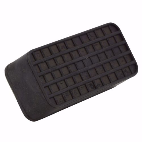 The rubber foot pad with waffle pattern to prevent slipping. 