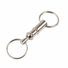 Pull Apart Key Ring Premium Quality with Nickel Plated Brass Body