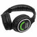Nokta wireless headphones green edition side profile showing comfortable ear cup padding