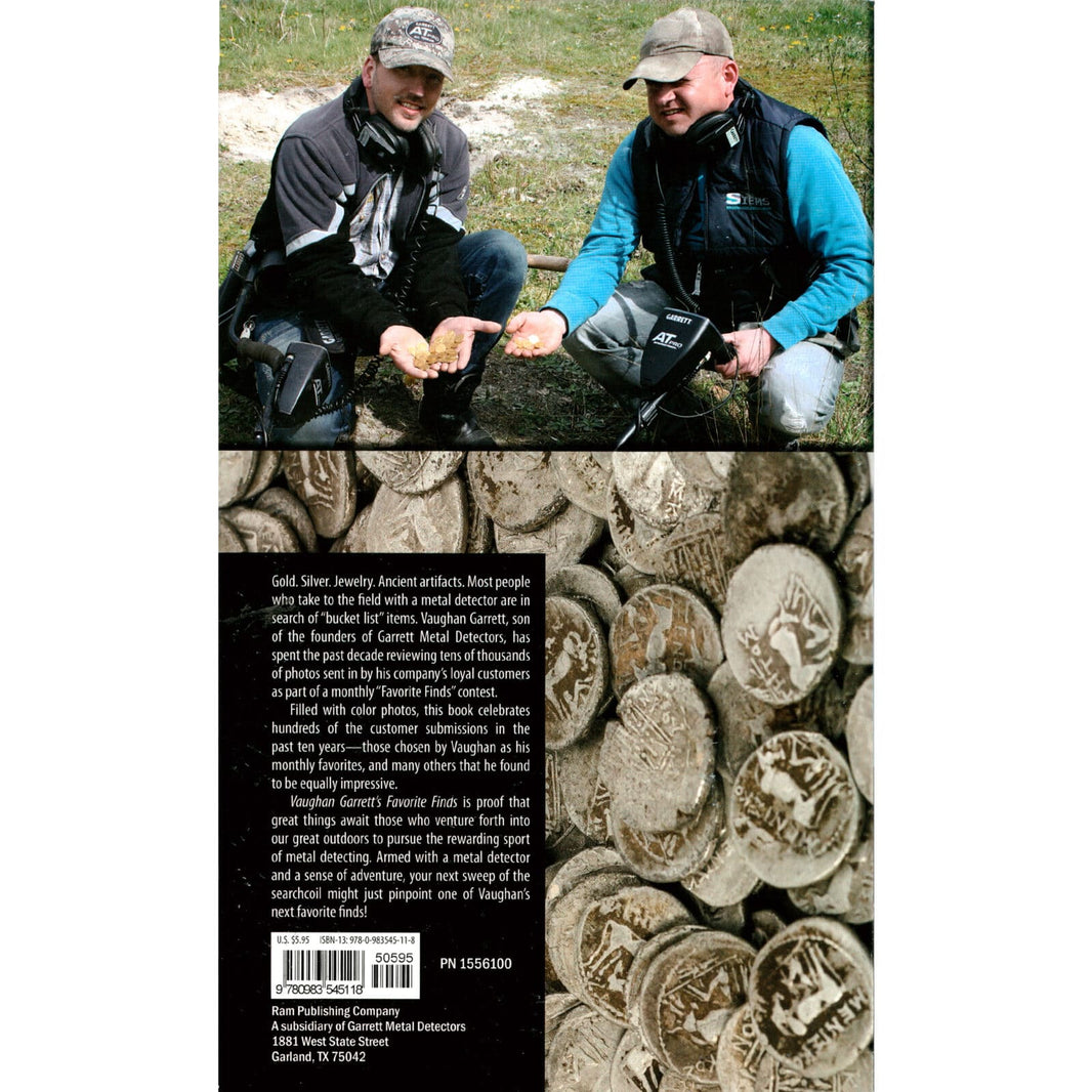 Vaughan Garrett's Favorite Finds Metal Detecting Book