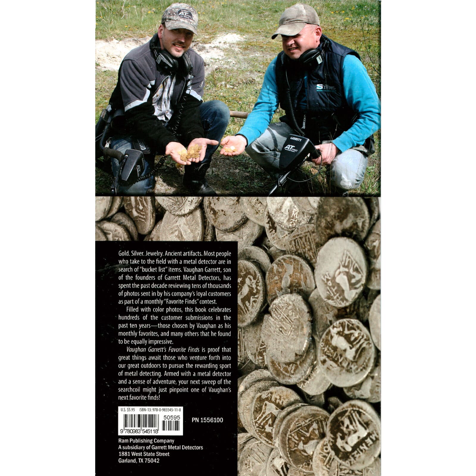 Vaughan Garrett's Favorite Finds Metal Detecting Book 1556100