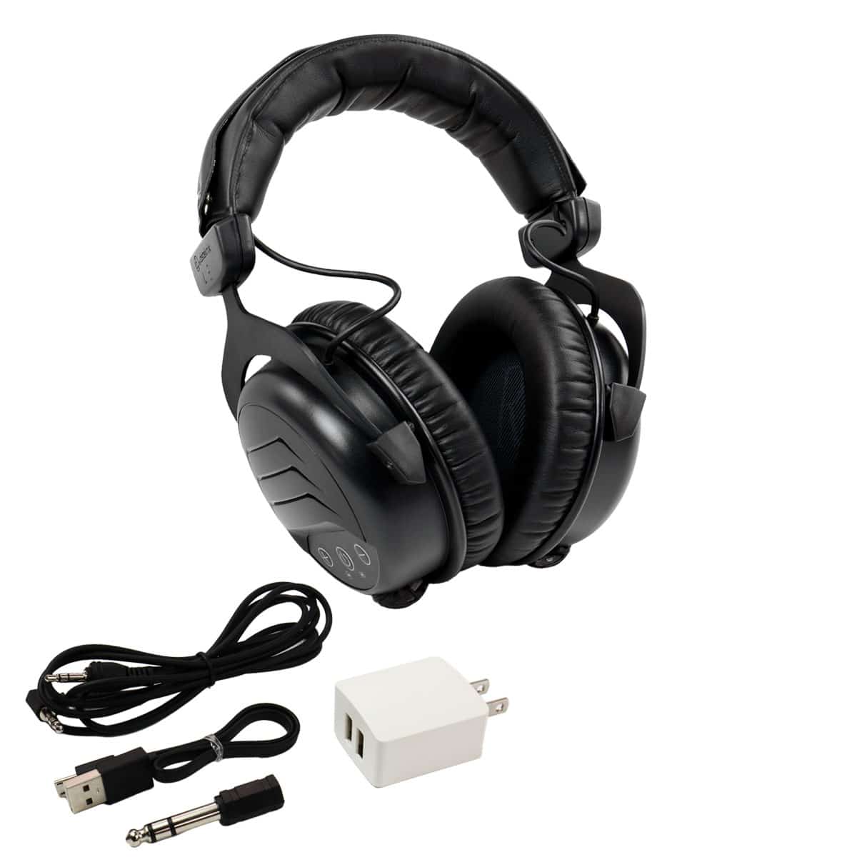 Quest H6 Wireless Over the Ear Wire-free & Rechargable Headphones