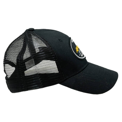 Garrett Apex cap back view showing adjustable strap closure