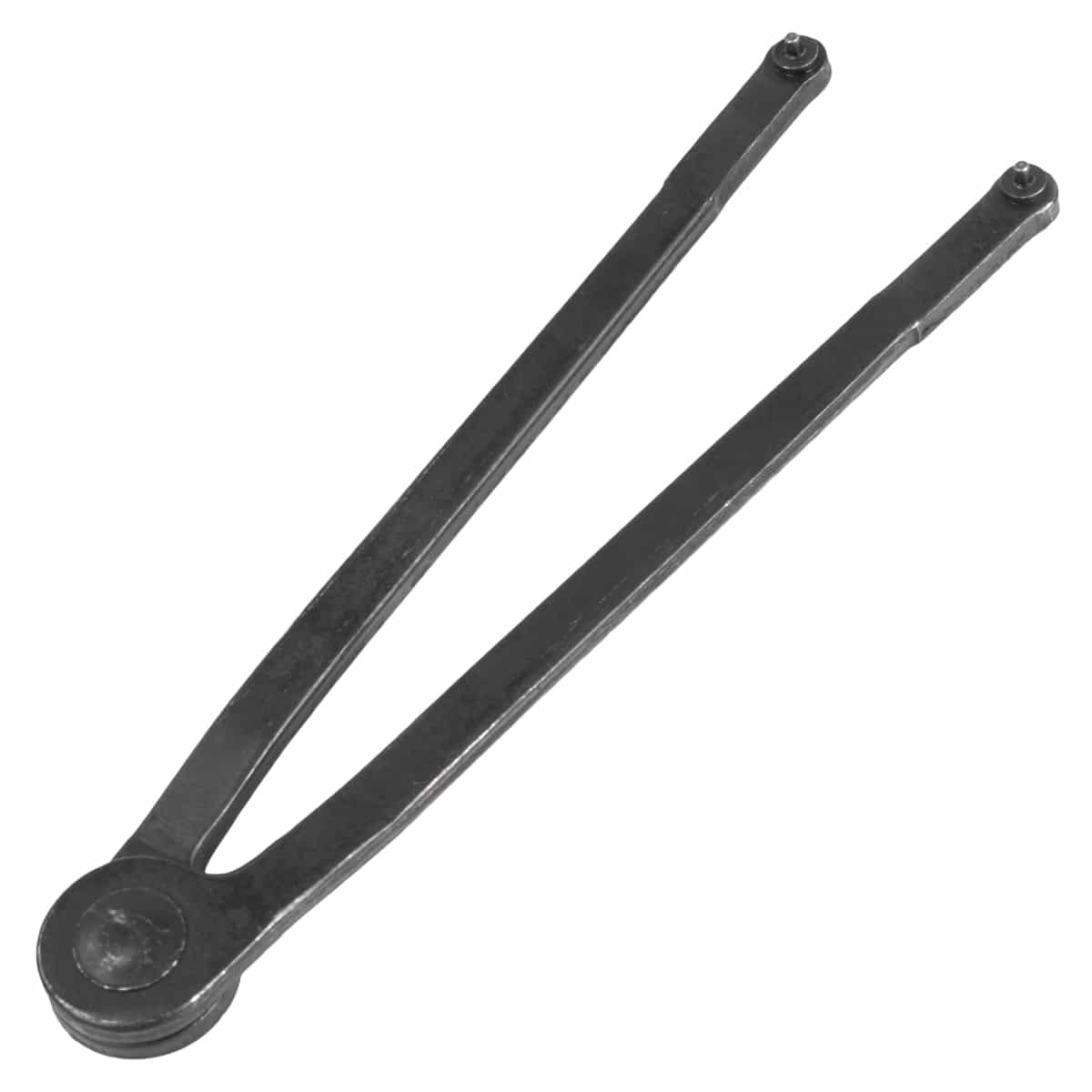 Garrett ATX spanner wrench positioned on ATX shaft nut