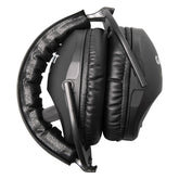 Garrett MS-3 headphones folded compact showing collapsible design
