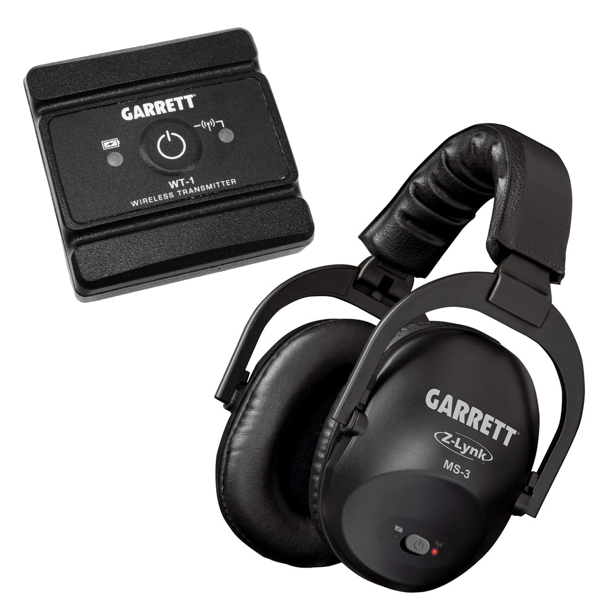 Garrett MS-3 Z-Lynk Wireless Headphone KIT for Metal Detectors 1627720